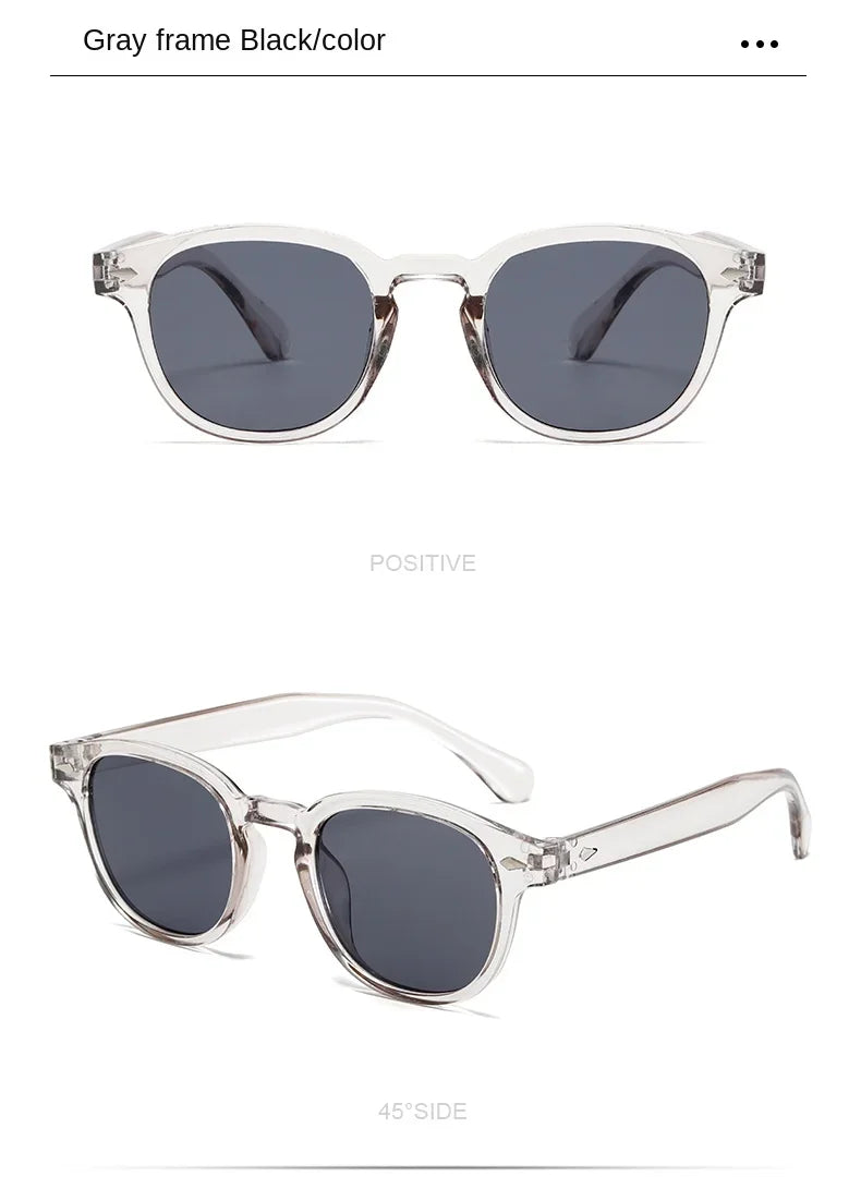 2024 New Vintage Rectangle Sunglasses Men Women Luxury Brand Designer Square Sun Glasses Fashion Men Sun Glasses Oculus UV400