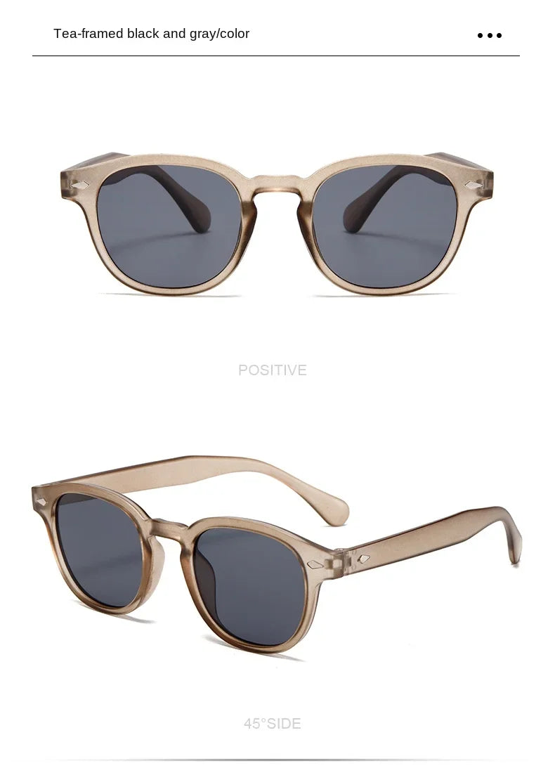 2024 New Vintage Rectangle Sunglasses Men Women Luxury Brand Designer Square Sun Glasses Fashion Men Sun Glasses Oculus UV400