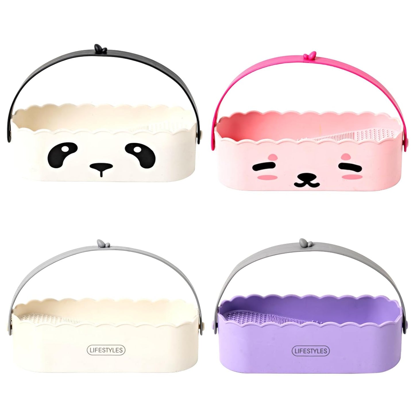Cosmetic Brushes Makeup Brush Tool Beauty Eggs Cosmetics Storage Box for Beauty Enthusiasts